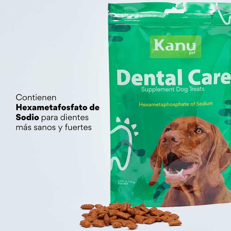 Snacks para la placa y el sarro Kanu Pet Nuggets Dental Care para Perro 100 GR