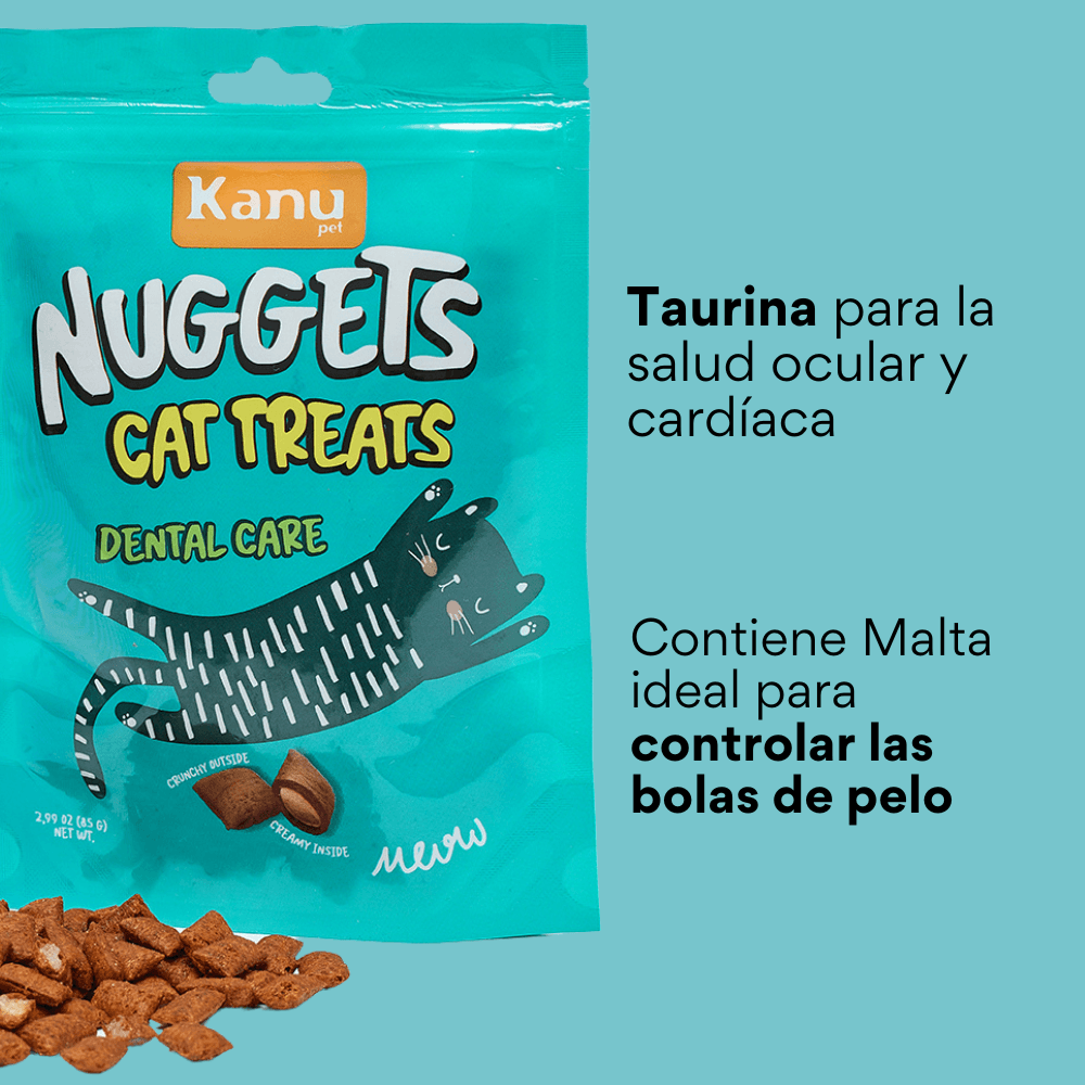 Snack  Nuggets Dental Care Kanu Pet para Gato