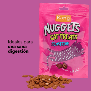Snack Nuggets Sensitive Kanu Pet  para Gatos