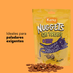 Snack Nuggets  de Pollo y Queso Kanu Pet  para Gato