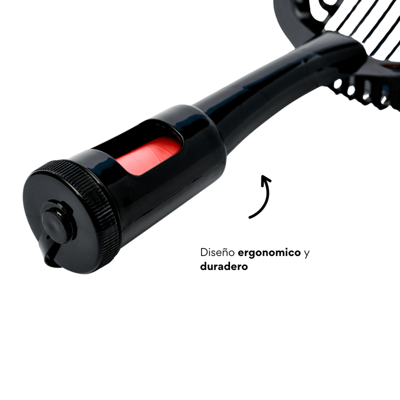 Pala con Dispensador para Arenero de Gato Kanu Pet Negra