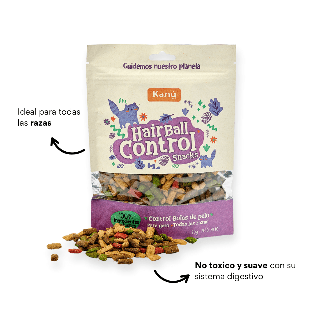 Galleta Hairball Control Kanu Pet para gatos