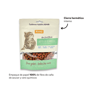 Galletas Blandas Kanu Pet Gatitos en Desarrollo y Apoyo al Crecimiento Muscular