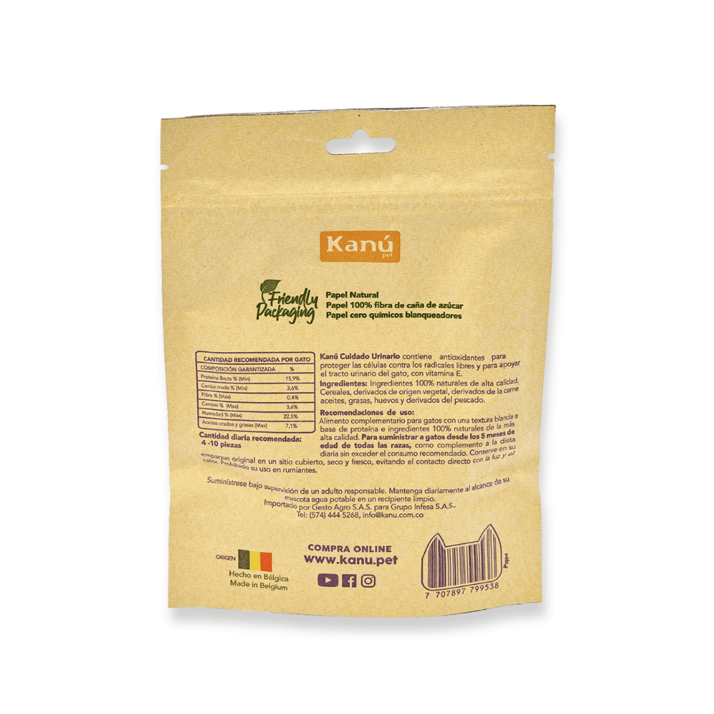 Mini Snacks Blandos Kanu Pet Gatos Cuidado Urinario Para Gato