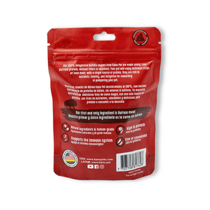 Snack de Trozos de Búfalo Deshidratados  Kanu Pet para perros y gatos 100% Natural , Un solo ingrediente