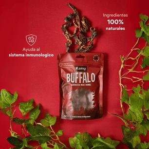 Snack de Trozos de Búfalo Deshidratados  Kanu Pet para perros y gatos 100% Natural , Un solo ingrediente