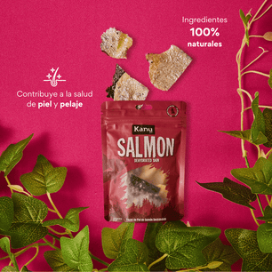 Snack de Kanu Pet de Salmoón Deshidratado Trozos para perros y gatos 100% Natural , Un solo ingrediente