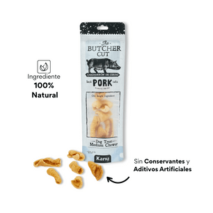 Snack Kanu Pet Chicharrón de Cerdo para Perros, Un Solo ingrediente 100% natural