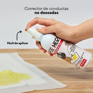 Spray de Adiestramiento  Pee Here  de Kanu Pet para perros y gatos 100% Natural