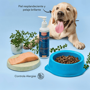 Suplemento Aceite de Salmón  Kanu Pet para perro y gato. Omega 3 y 6