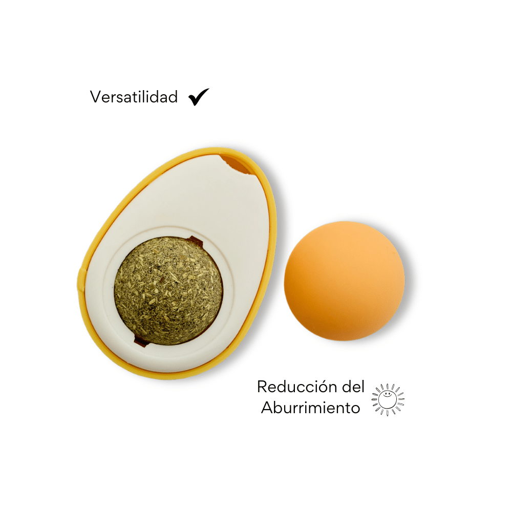 Kanu Pet Rasca Lenguas Huevo Con Catnip Para Gatos