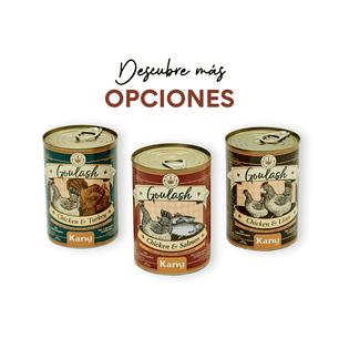 Alimento Húmedo Goulash Pollo Hígado Kanu Pet para perro adulto  x 400 g