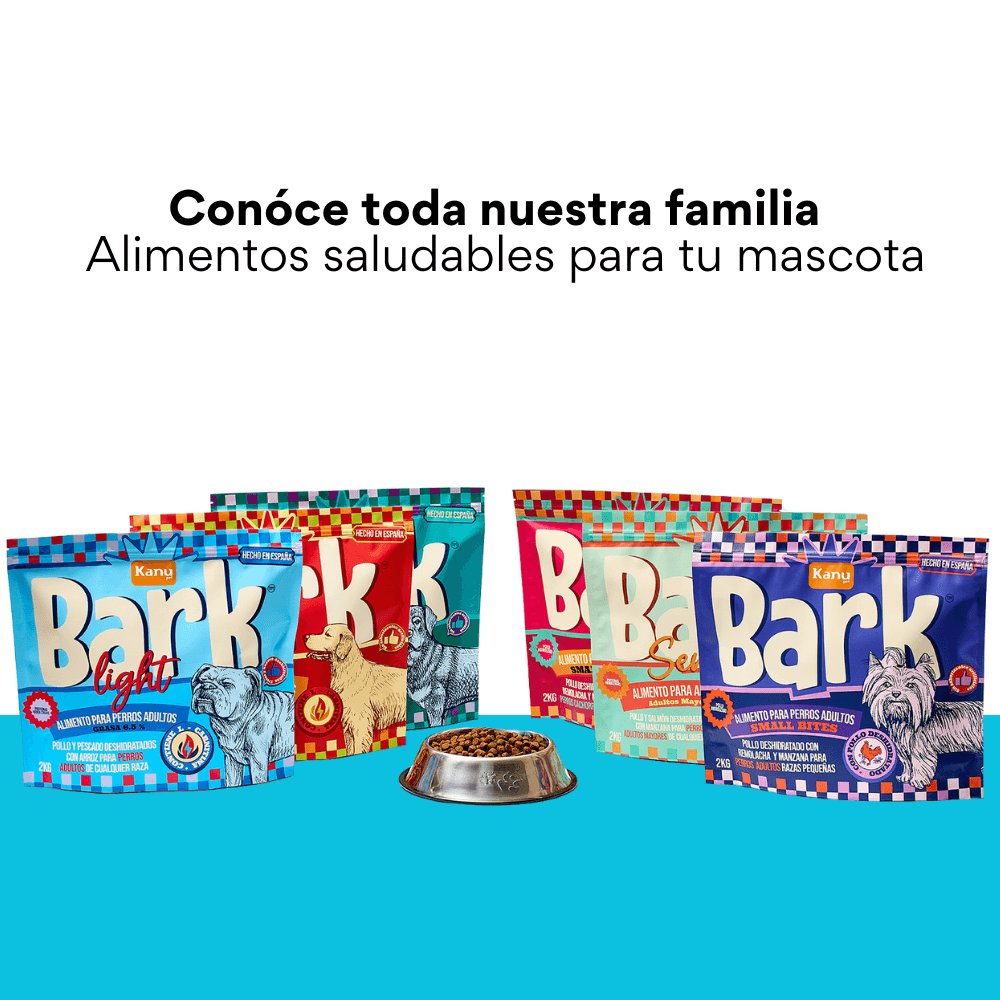 Alimento seco Kanu Pet Bark Senior para perro adulto mayor sabor a Pollo y Salmón