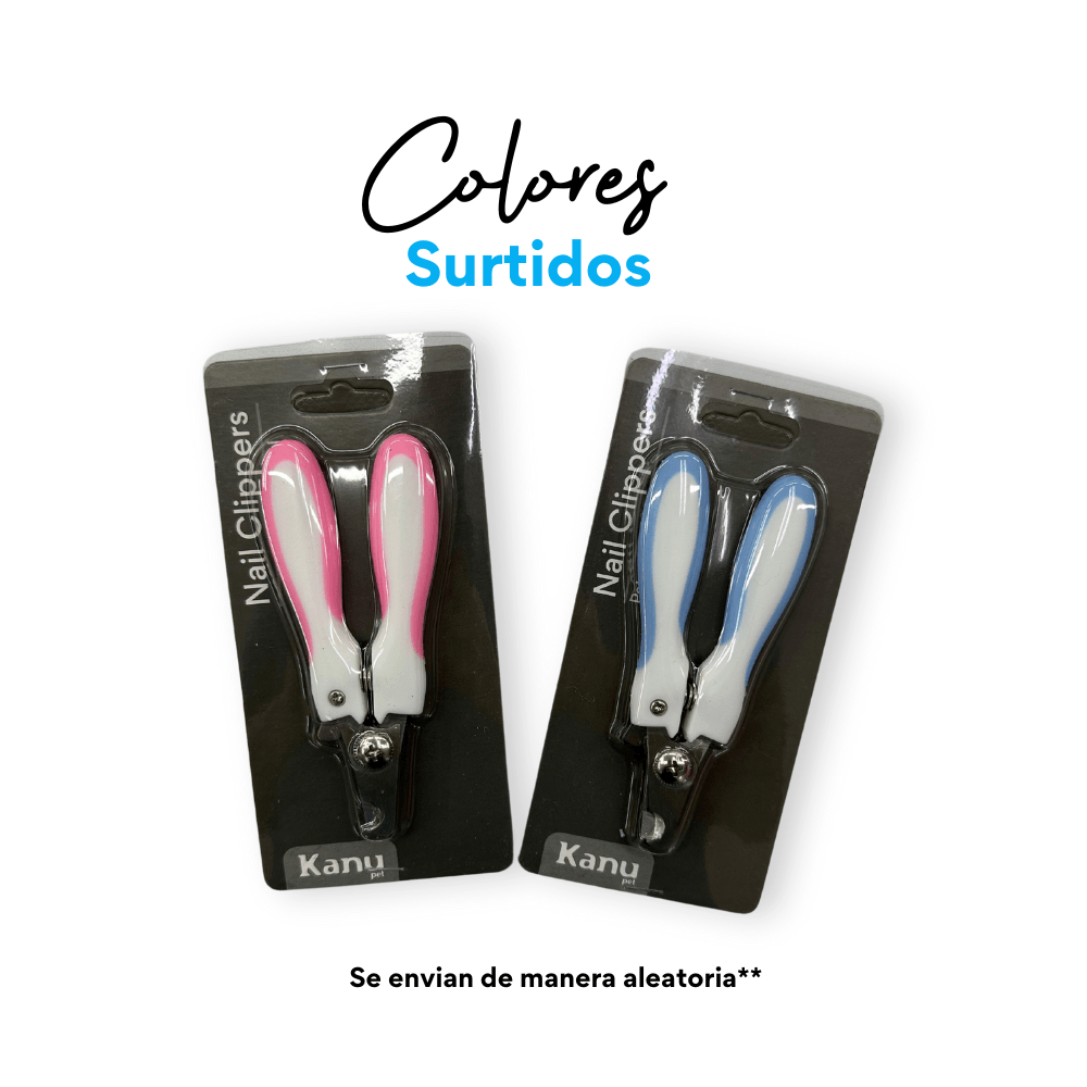 Corta uñas para perro y gato multicolor Kanu Pet mediano
