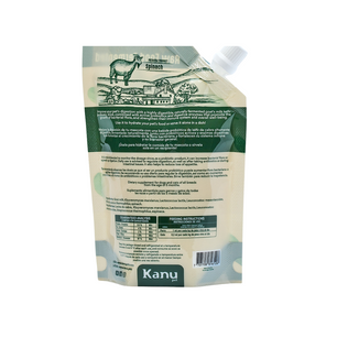 Suplemento Kéfir de Leche de Cabra Kanu Pet para Perro y Gato Espinaca 100% Natural