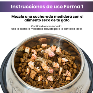Suplemento K-Booster  de Camarón Liofilizado Kanu Pet para gatos