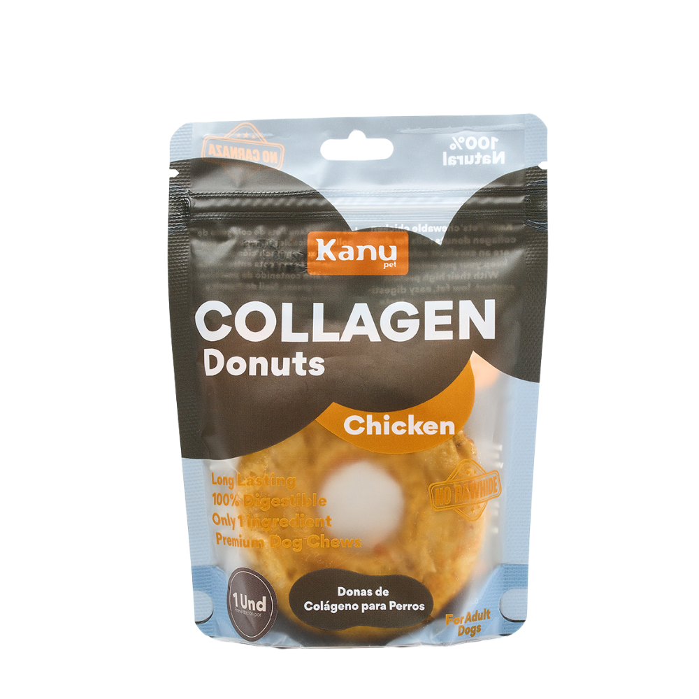 Snack Dona de Colágeno de Pollo Kanu Pet para Perro. No es Carnaza