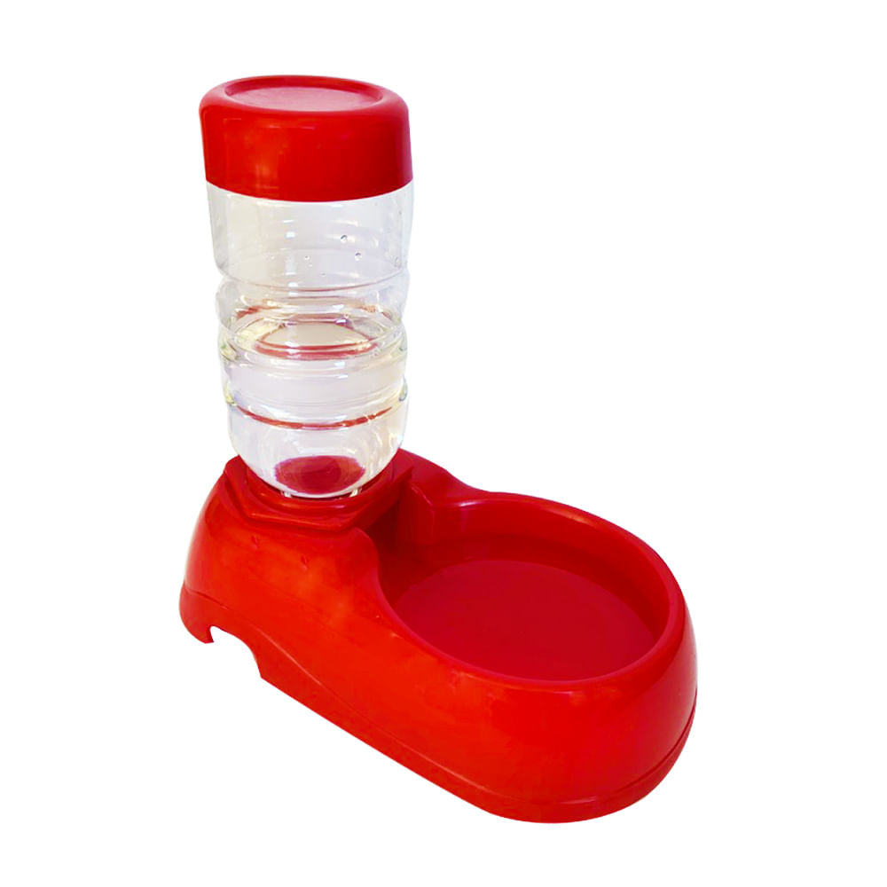 Bebedero  de Agua Kanu Pet Rojo para Perro