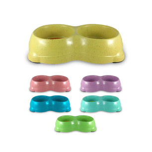 Comedero Doble Antideslizante Kanu Pet