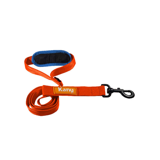 Correa Kanu Pet Naranja Azul Para Perro