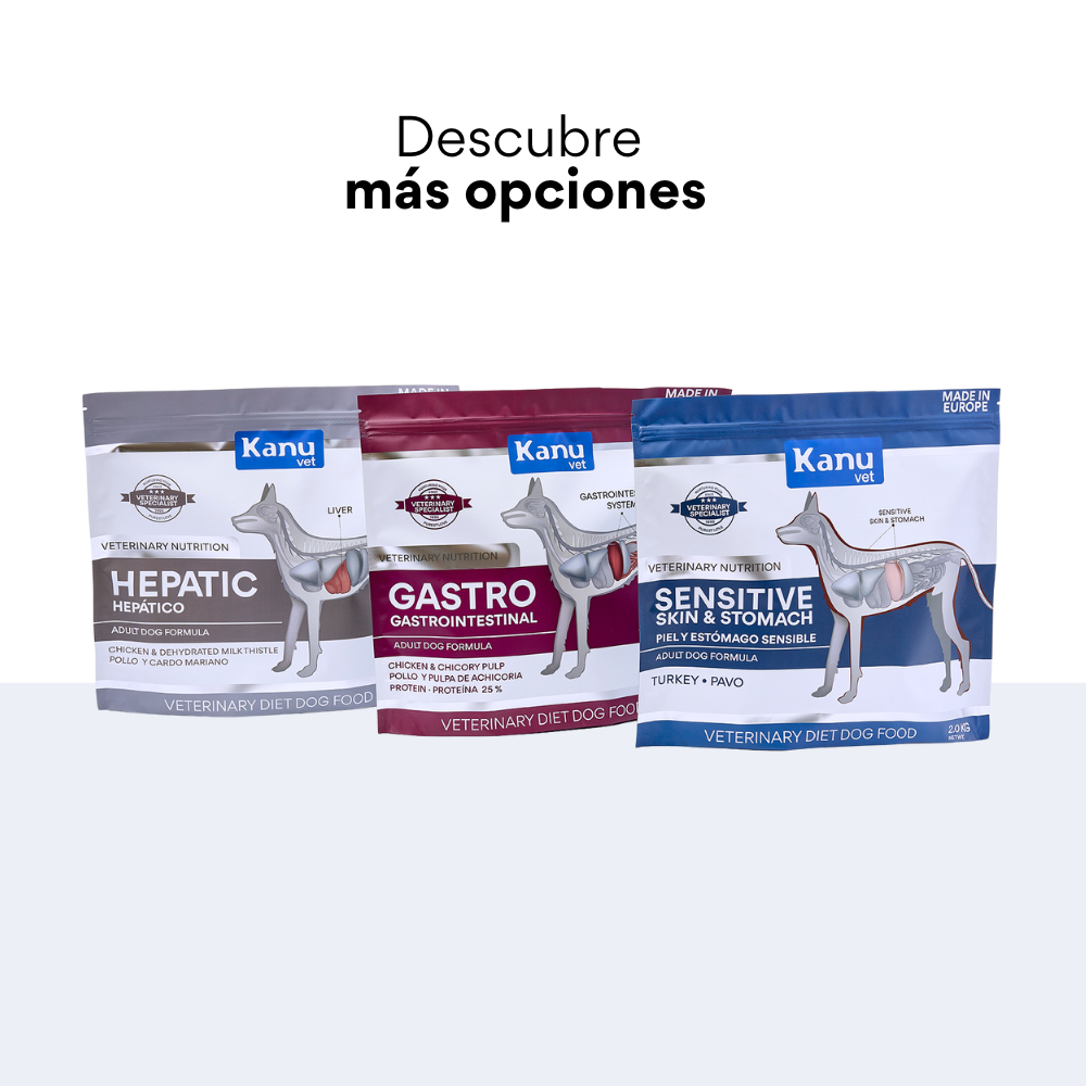 Alimento Medicado Kanu Vet Hepático para Perro Adultos