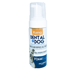 Enjuague Bucal Kanu en Espuma Menta para Perro 150 ML