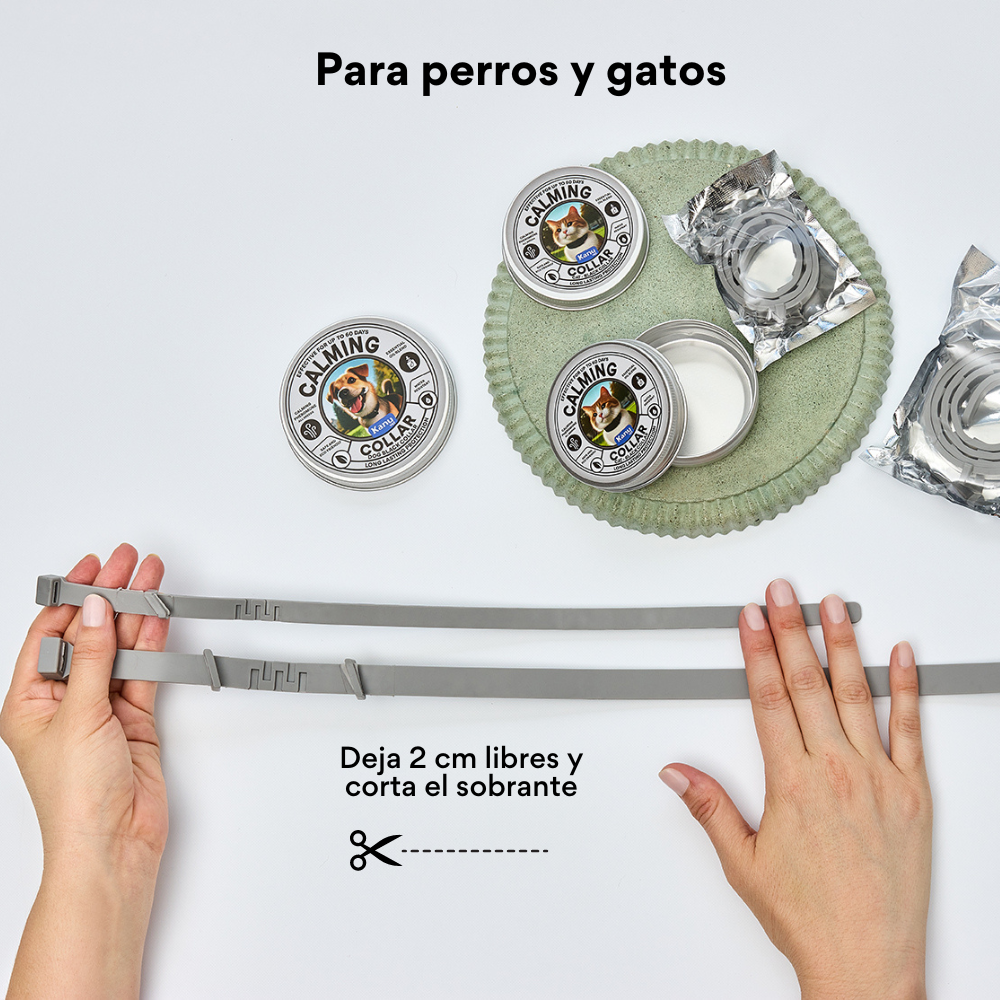 Collar Relajante con Fermonas Kanu Pet Calming Collar para Gato