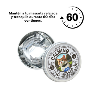 Collar Relajante con Fermonas Kanu Pet Calming Collar para Gato