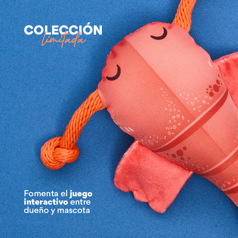 Juguete  Peluche Langosta Mar Kanu Pet para Perro
