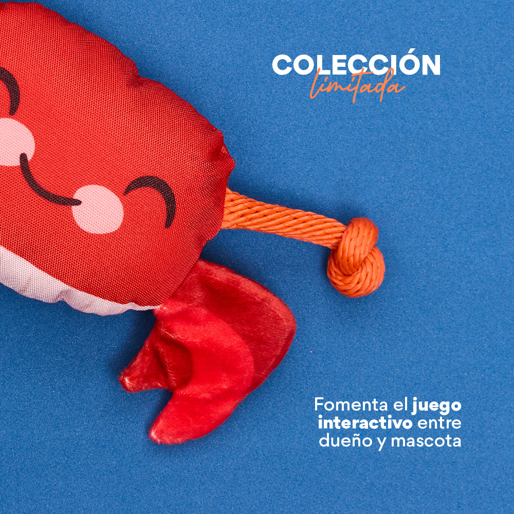 Juguete  Peluche Cangrejo Mar Kanu Pet para Perro