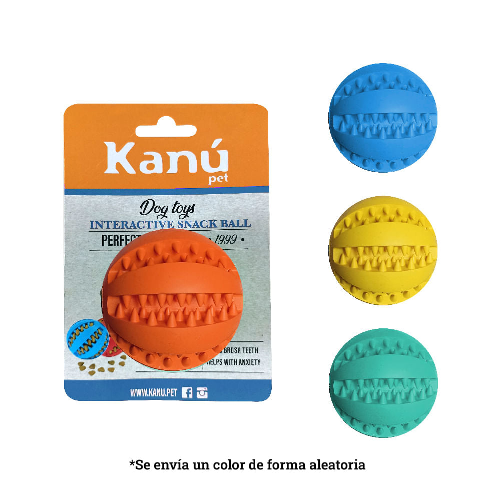 Juguete Bola Porta Snack Kanu Pet  Para perro