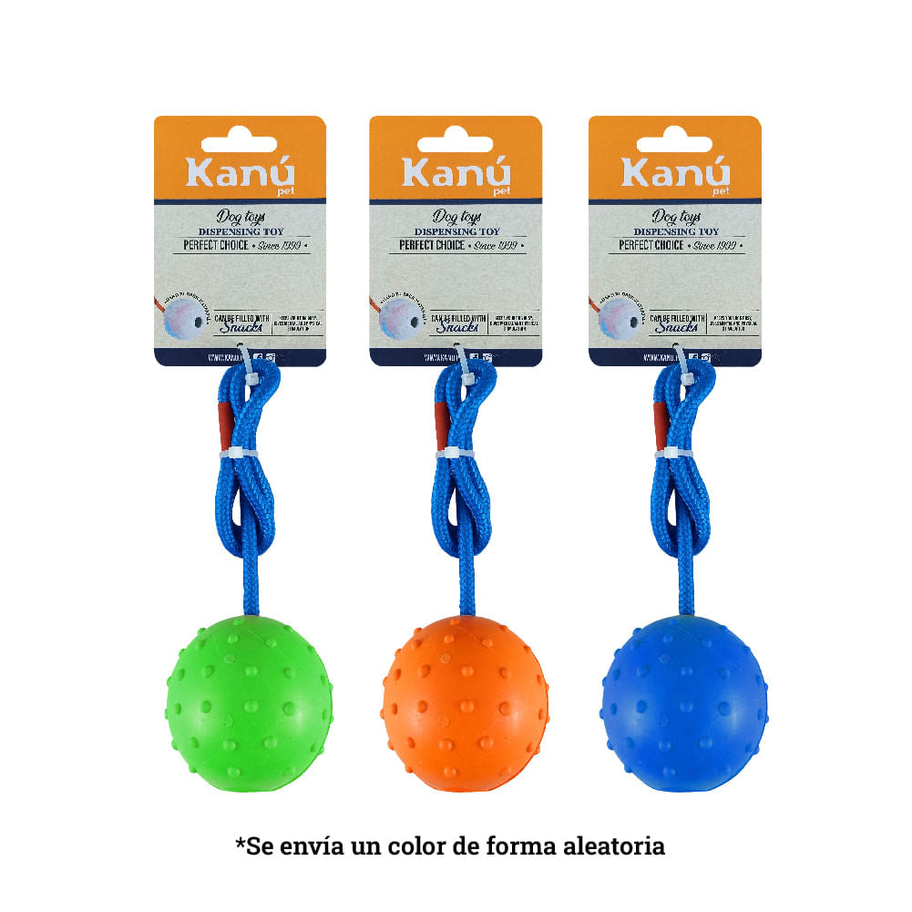 Juguete Kanu Lazo Bola Ref KC7-041 Para Perro