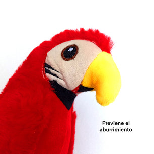 Juguete  Peluche Guacamaya Safari Kanu Pet para Perro