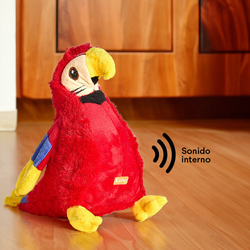 Juguete  Peluche Guacamaya Safari Kanu Pet para Perro