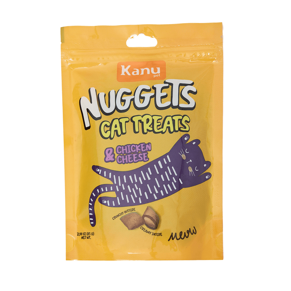 Snack Nuggets  de Pollo y Queso Kanu Pet  para Gato 