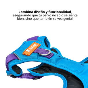 Pechera Walker Azul Morado Kanu Pet para Perro
