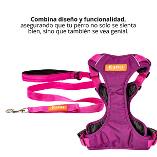 Pechera Walker Fucsia Kanu Pet para Perro