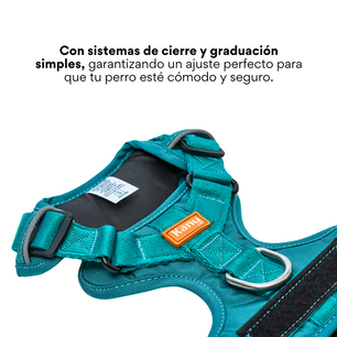 Pechera Walker Verde Jade Kanu Pet para Perro