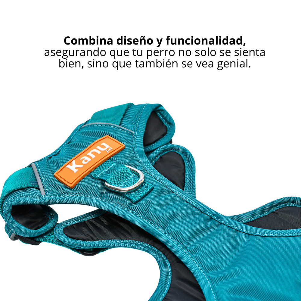 Pechera Walker Verde Jade Kanu Pet para Perro