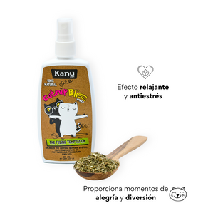 Spray de Hierba Gatuna Kanu Pet Catnip Bliss para Gatos