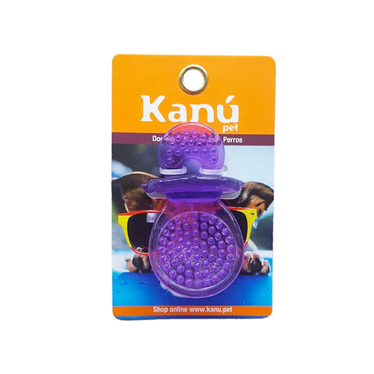 Juguete Chuppo De Rubber Morado Kanu para perro