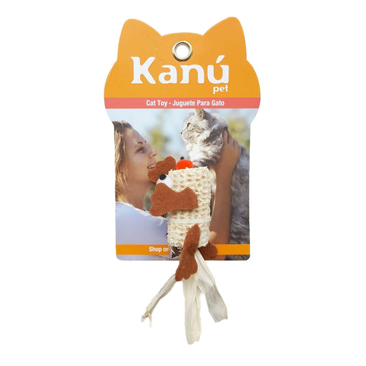 Juguete Sapo Paja Para Gato Kanu para gato
