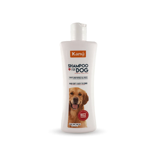 Shampoo con agradeble Fragancia  Kanu para Perro 240 ML